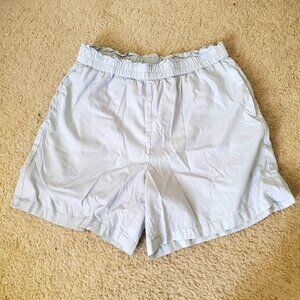 Baleno Ladies Exclusive Light Blue Paperbag Wide Leg Shorts Womens Medium